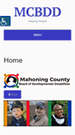 Mobile Screenshot of mahoningdd.org