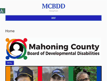 Tablet Screenshot of mahoningdd.org